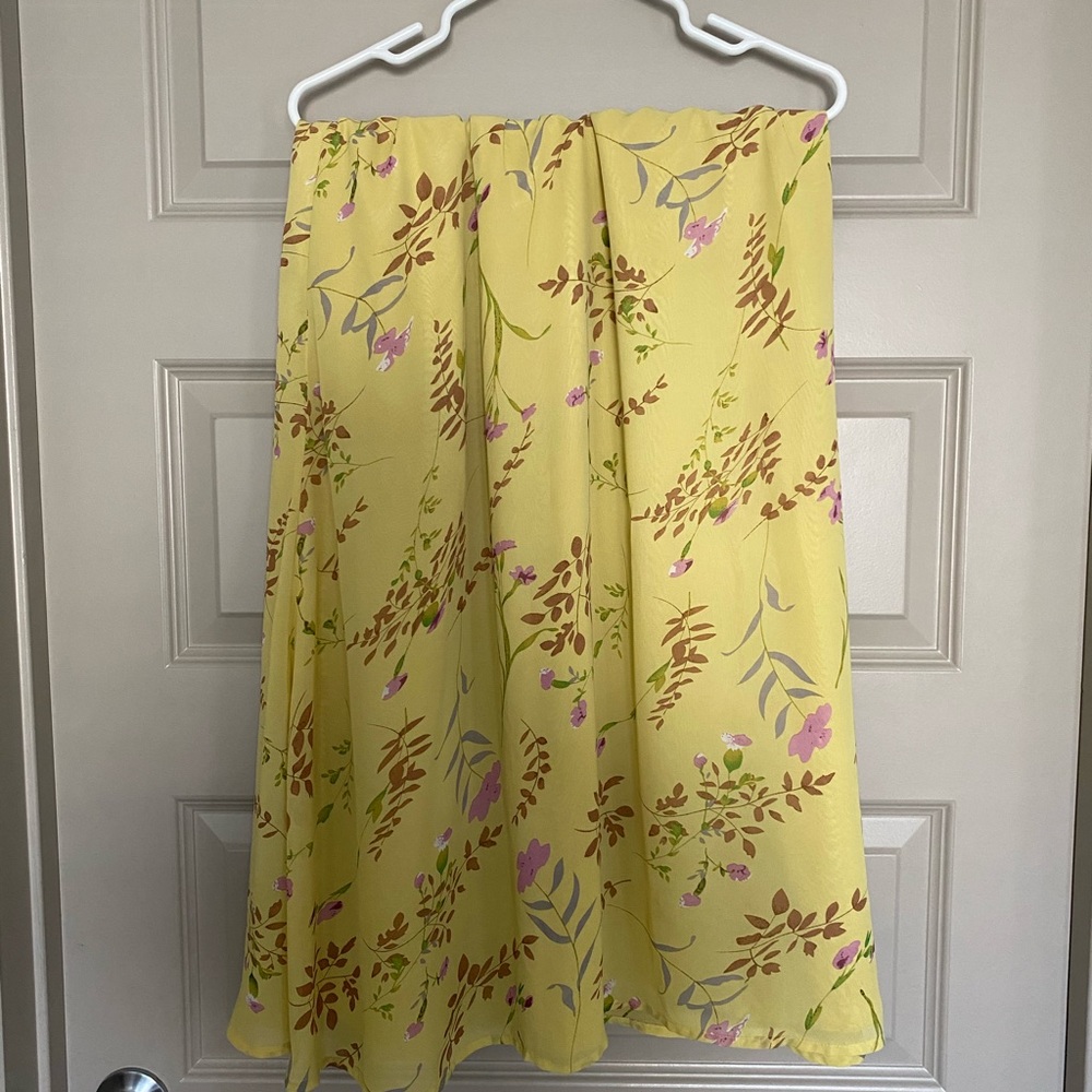 Cute floral skirt